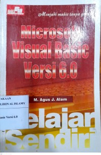 Image of Belajar Sendiri Microsoft Visual Basic Versi 6.0