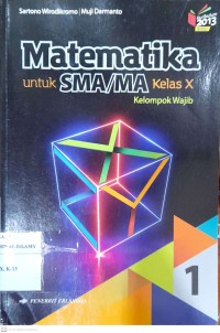 Image of Matematika kelas X (Kurikulum 2013)