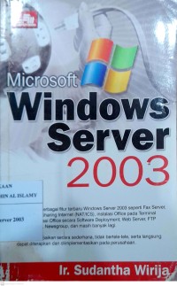 Image of Microsoft Windows Server 2003