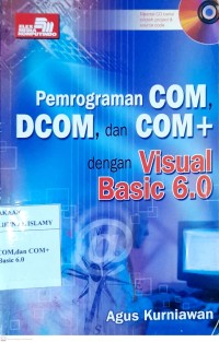 Image of Pemrograman Com, Drom, dan COM dengan visual Basic 6,0